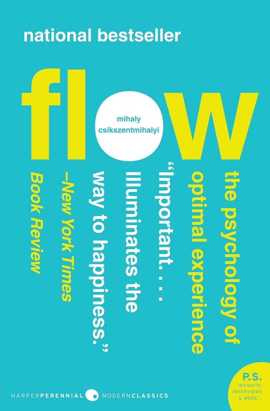 Cover of Flow: The Psychology of Optimal Experience