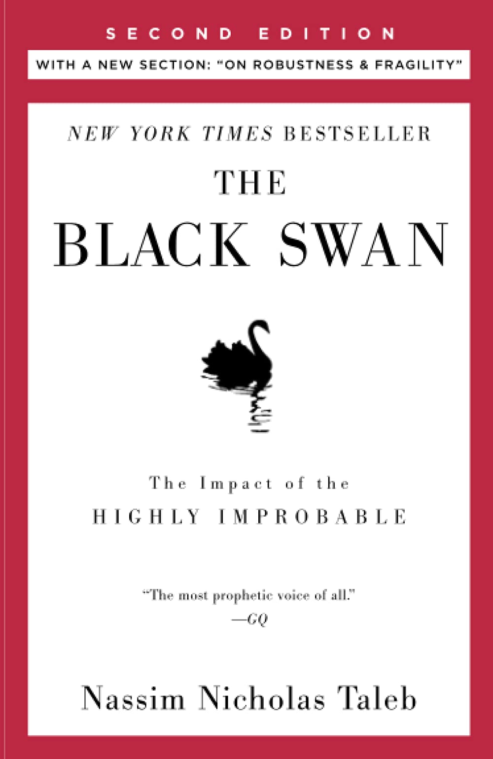 Cover of The Black Swan: The Impact of the Highly Improbable