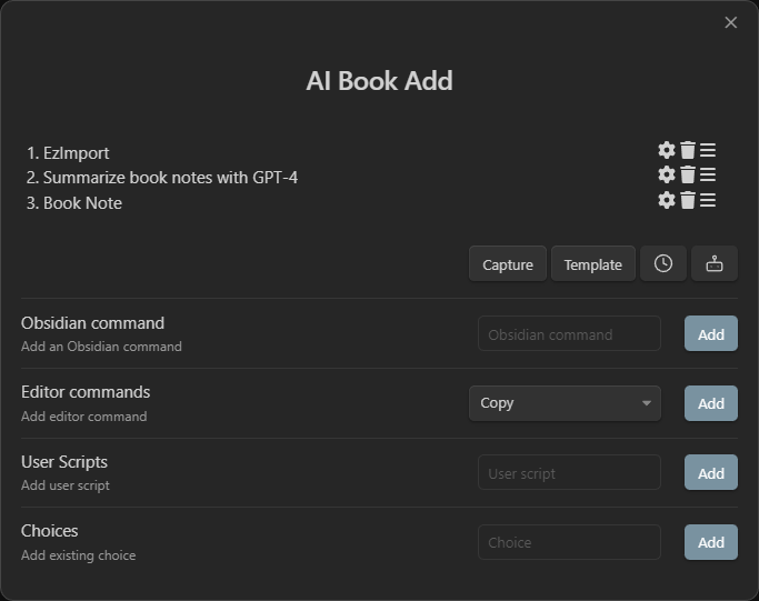 AI Assistant - Summarize book notes macro