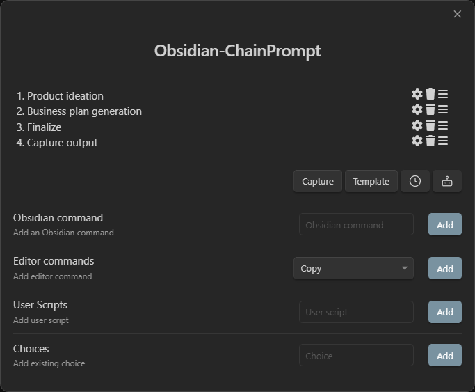 AI Assistant - Prompt Chaining