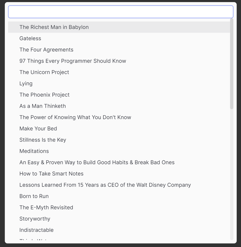 QuickAdd Readwise script menu